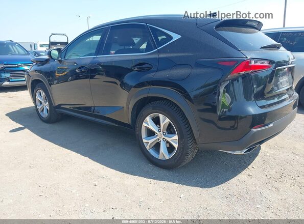 JTJBARBZ7H2146012 2017 LEXUS NX 200T Black Հետևի ձախ
