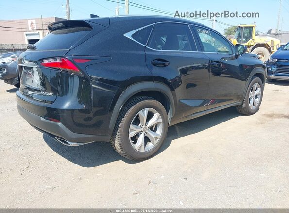 JTJBARBZ7H2146012 2017 LEXUS NX 200T Black Հետևի աջ