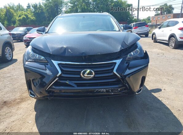 JTJBARBZ7H2146012 2017 LEXUS NX 200T Black Դիմացի տեսք