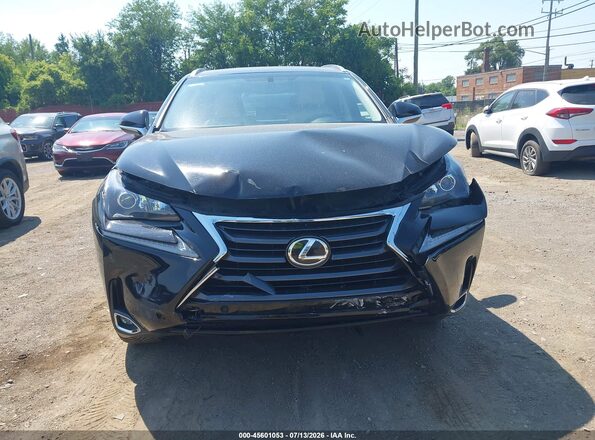 JTJBARBZ7H2146012 2017 LEXUS NX 200T Black Սարքավորումների վահանակի տեսք
