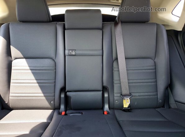 JTJBARBZ7H2148648 2017 LEXUS NX Black Widok tylnych siedzeń