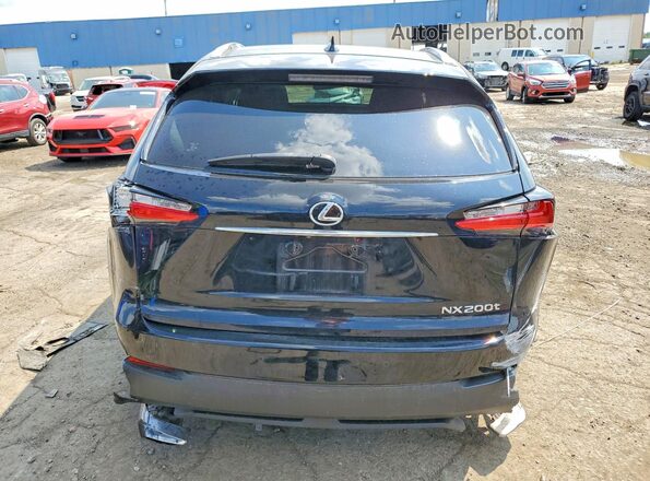 JTJBARBZ7H2148648 2017 LEXUS NX Black Widok z tyłu