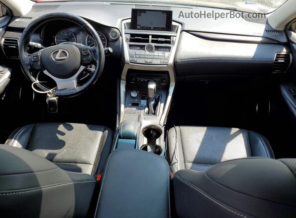 JTJBARBZ7H2148648 2017 LEXUS NX Black Widok deski rozdzielczej
