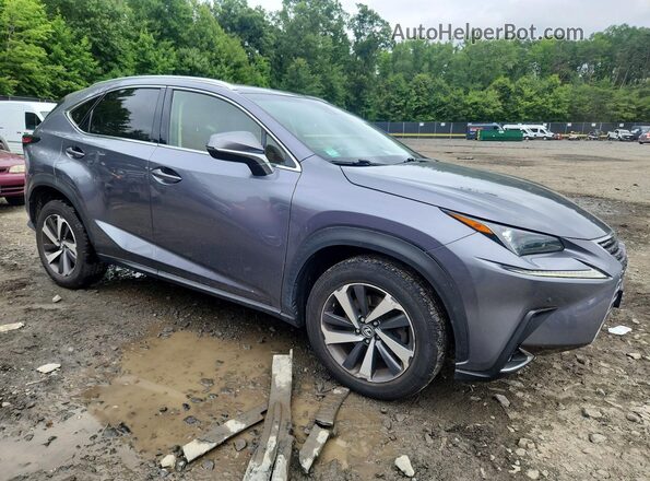 JTJBARBZ7J2151443 2018 LEXUS NX Серый Передняя правая четверть
