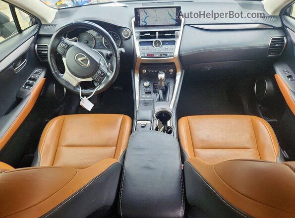 JTJBARBZ7J2151443 2018 LEXUS NX Серый Вид панели приборов
