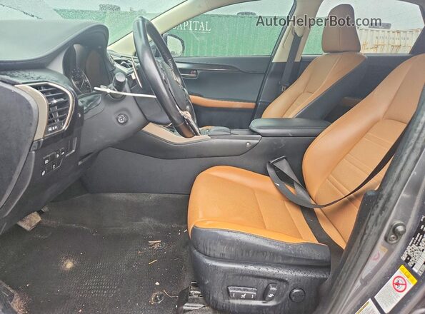JTJBARBZ7K2188302 2019 LEXUS NX Gray Widok wnętrza z przodu