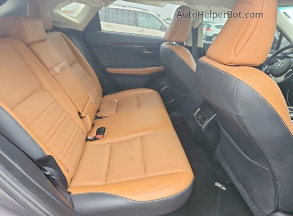 JTJBARBZ7K2188302 2019 LEXUS NX Gray Widok tylnych siedzeń