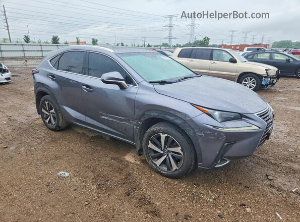 JTJBARBZ7K2188302 2019 LEXUS NX Gray Przód prawy