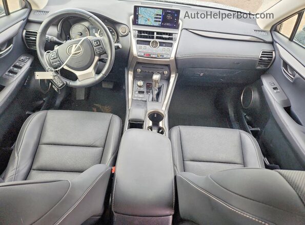 JTJBARBZ7K2197307 2019 LEXUS NX Silver Առջևի վահանակի տեսք