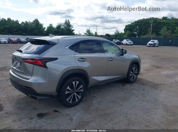 JTJBARBZ7K2211965 2019 LEXUS NX 300 Серебряный Задняя правая четверть