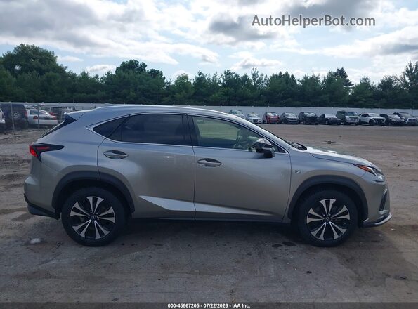 JTJBARBZ7K2211965 2019 LEXUS NX 300 Серебряный Вид задней части салона