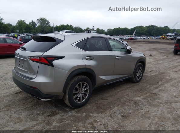 JTJBARBZ8H2129249 2017 LEXUS NX 200T Gray Задня права чверть