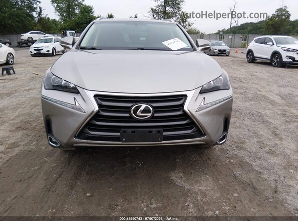 JTJBARBZ8H2129249 2017 LEXUS NX 200T Gray Вид щитка приладів