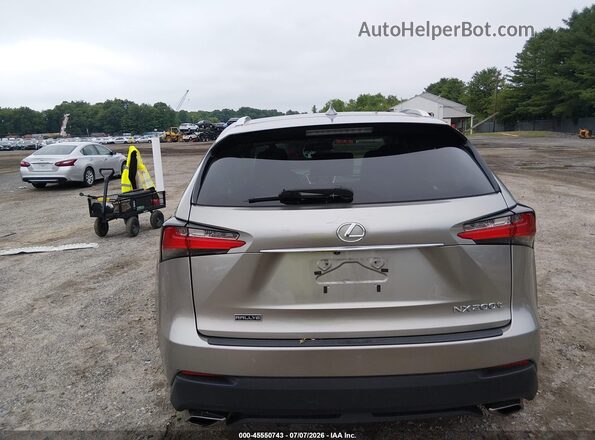 JTJBARBZ8H2129249 2017 LEXUS NX 200T Gray 