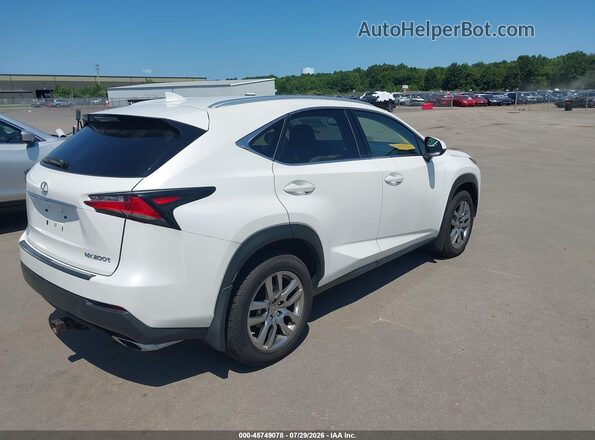 JTJBARBZ8H2142860 2017 LEXUS NX 200T White Trasero derecho