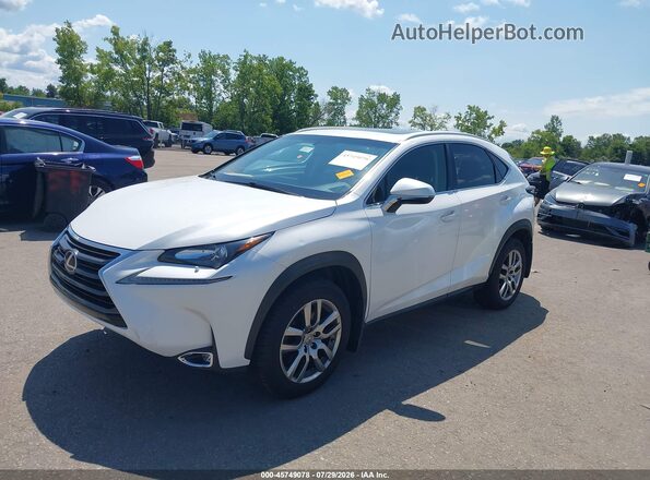 JTJBARBZ8H2142860 2017 LEXUS NX 200T White Vista tres cuartos delantera izquierda