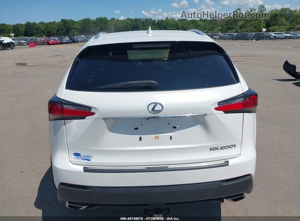 JTJBARBZ8H2142860 2017 LEXUS NX 200T White 