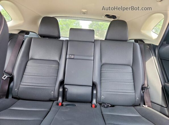 JTJBARBZ8J2165674 2018 LEXUS NX White Widok tylnych siedzeń