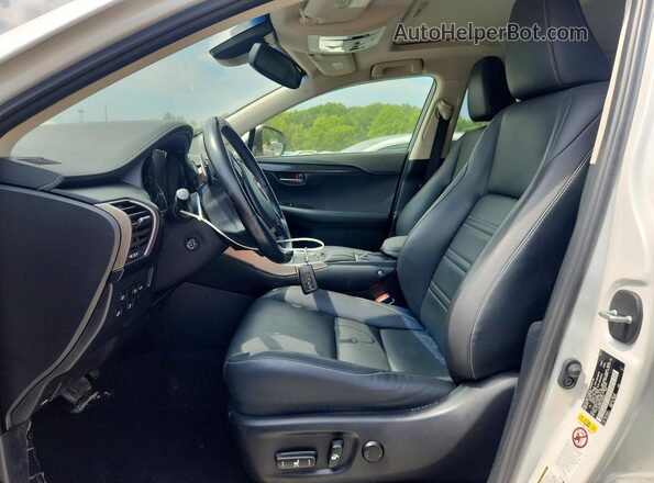 JTJBARBZ8J2165674 2018 LEXUS NX White Widok wnętrza z przodu
