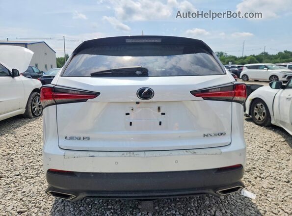 JTJBARBZ8J2165674 2018 LEXUS NX White Widok z tyłu