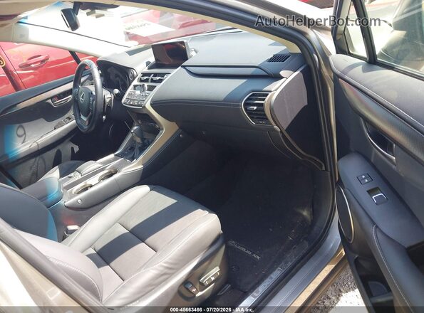 JTJBARBZ8K2184548 2019 LEXUS NX 300 Silver Вид салону спереду