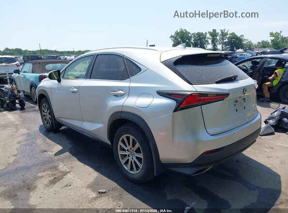 JTJBARBZ8K2196991 2019 LEXUS NX 300 Silver Trasero izquierdo