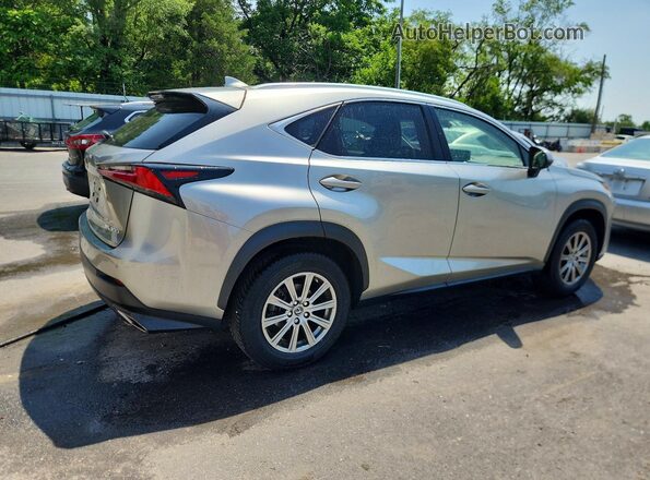 JTJBARBZ8K2205365 2019 LEXUS NX Серебряный Задняя правая четверть