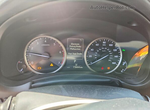 JTJBARBZ8K2205365 2019 LEXUS NX Серебряный Вид щитка приборов