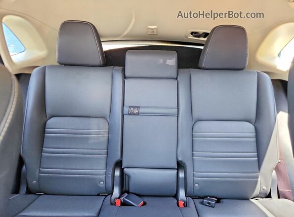 JTJBARBZ8K2205365 2019 LEXUS NX Серебряный Вид задних сидений