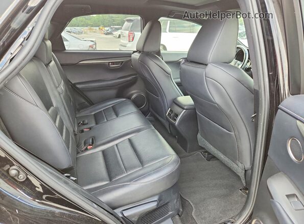 JTJBARBZ9G2052714 2016 LEXUS NX Black Вид задньої частини салону