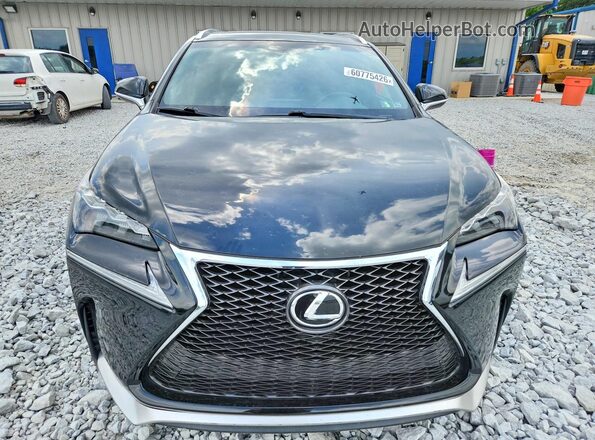 JTJBARBZ9G2052714 2016 LEXUS NX Black Вид спереду