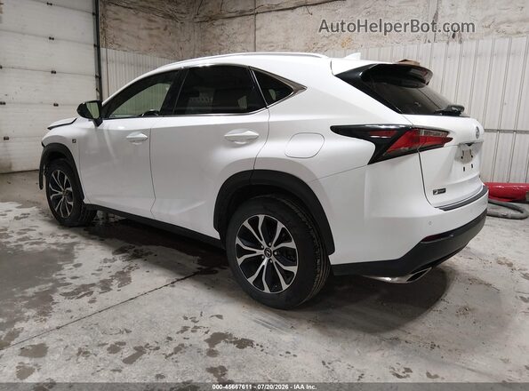 JTJBARBZ9G2073045 2016 LEXUS NX 200T Белый Задняя левая четверть