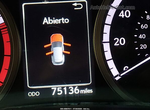 JTJBARBZ9G2073045 2016 LEXUS NX 200T Белый 