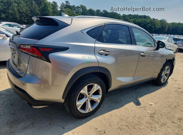 JTJBARBZ9H2103579 2017 LEXUS NX Silver Задня права чверть