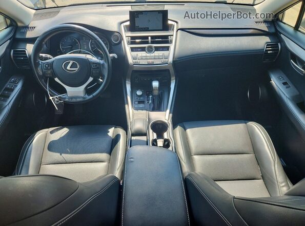 JTJBARBZ9H2103579 2017 LEXUS NX Silver Вид панелі приладів