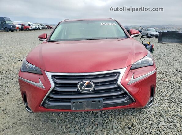 JTJBARBZ9H2135772 2017 LEXUS NX Red Front view