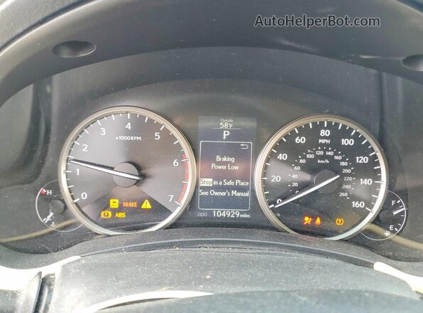 JTJBARBZ9H2135772 2017 LEXUS NX Red Instrument cluster view