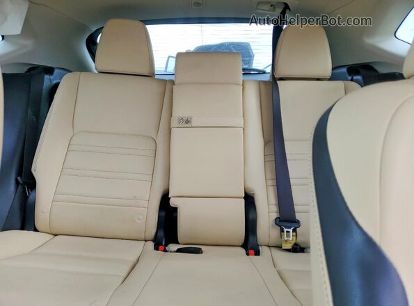 JTJBARBZ9H2135772 2017 LEXUS NX Red Rear seats view