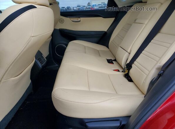 JTJBARBZ9H2135772 2017 LEXUS NX Red Rear interior view