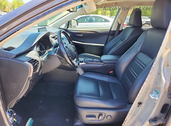 JTJBARBZ9H2142608 2017 LEXUS NX Gray Front interior view