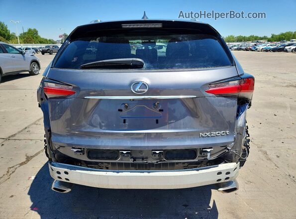 JTJBARBZ9H2142608 2017 LEXUS NX Gray Rear view