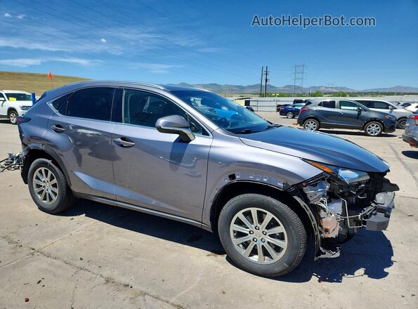 JTJBARBZ9H2142608 2017 LEXUS NX Gray Front right