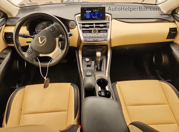 JTJBARBZ9H2147775 2017 LEXUS NX Белый Вид панели приборов