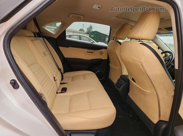 JTJBARBZ9H2147775 2017 LEXUS NX Белый Вид задней части салона
