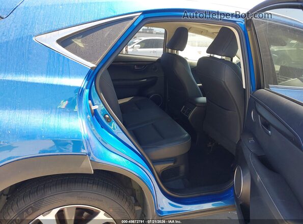 JTJBARBZXJ2170813 2018 LEXUS NX 300 Blue Vista de la etiqueta del VIN