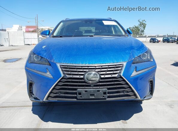 JTJBARBZXJ2170813 2018 LEXUS NX 300 Blue Vista del cuadro de instrumentos