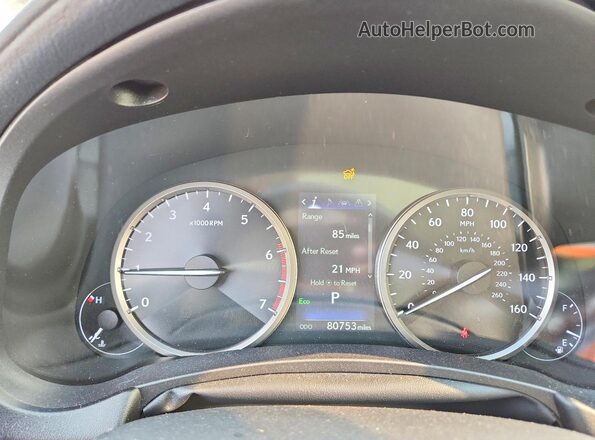 JTJBARBZXK2210163 2019 LEXUS NX Белый Вид щитка приборов
