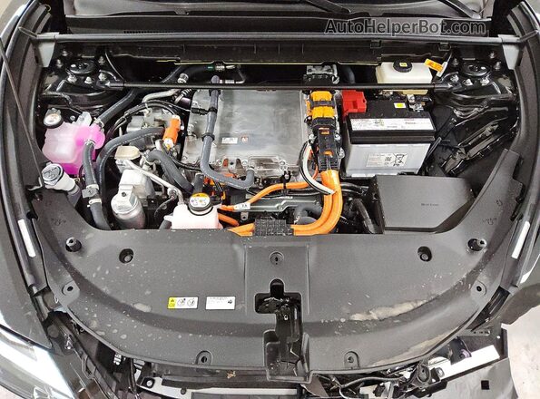 JTJBDADB8TA004582 2026 LEXUS RZ Black Vista del compartimento del motor