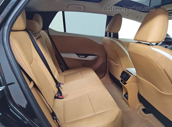 JTJBDADB8TA004582 2026 LEXUS RZ Black Vista interior trasera
