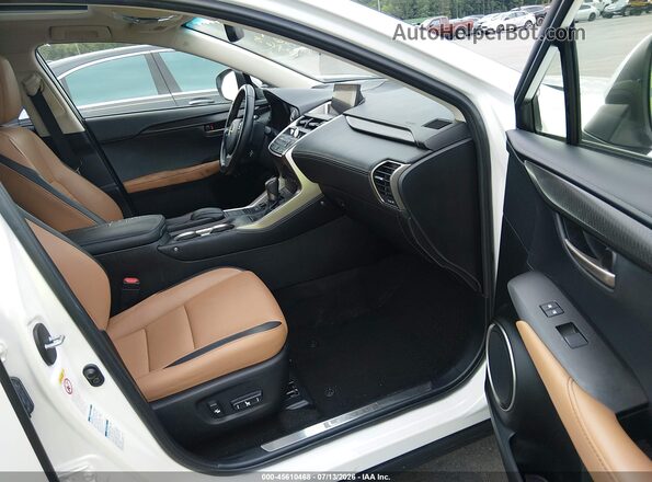 JTJBJRBZ1G2038628 2016 LEXUS NX 300H White Սալոնի դիմացի տեսք